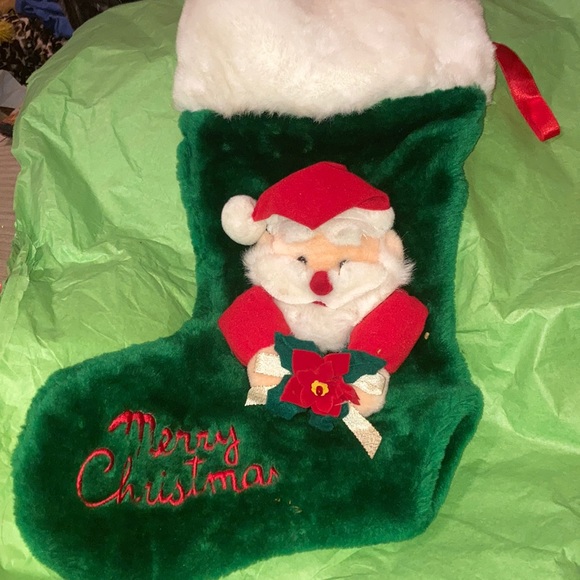 LARGE 3D CHRISTMAS STOCKING! CUTE!! - Picture 1 of 2